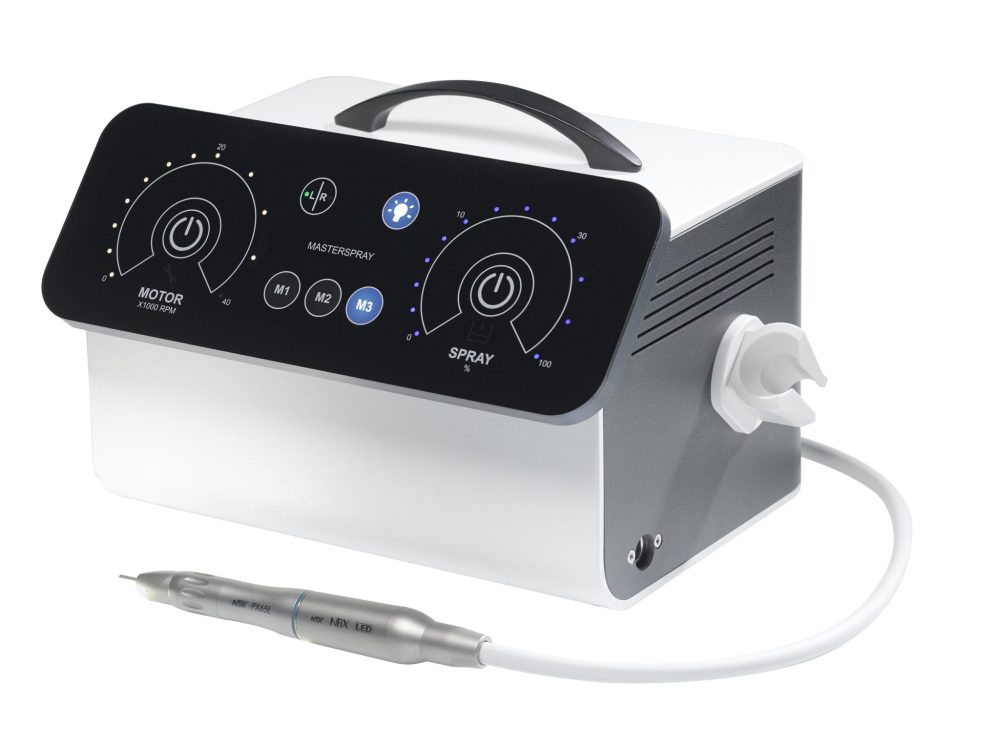 Masterspray 2 NLX pedicuremotor met intern licht