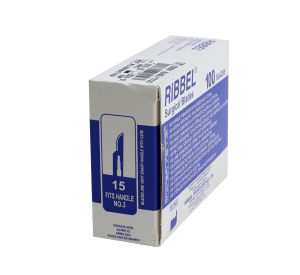 Mesjes nr. 15 steriel Ribbel