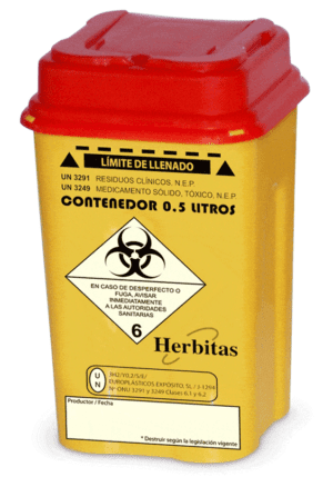 Mescontainer 0,5 liter